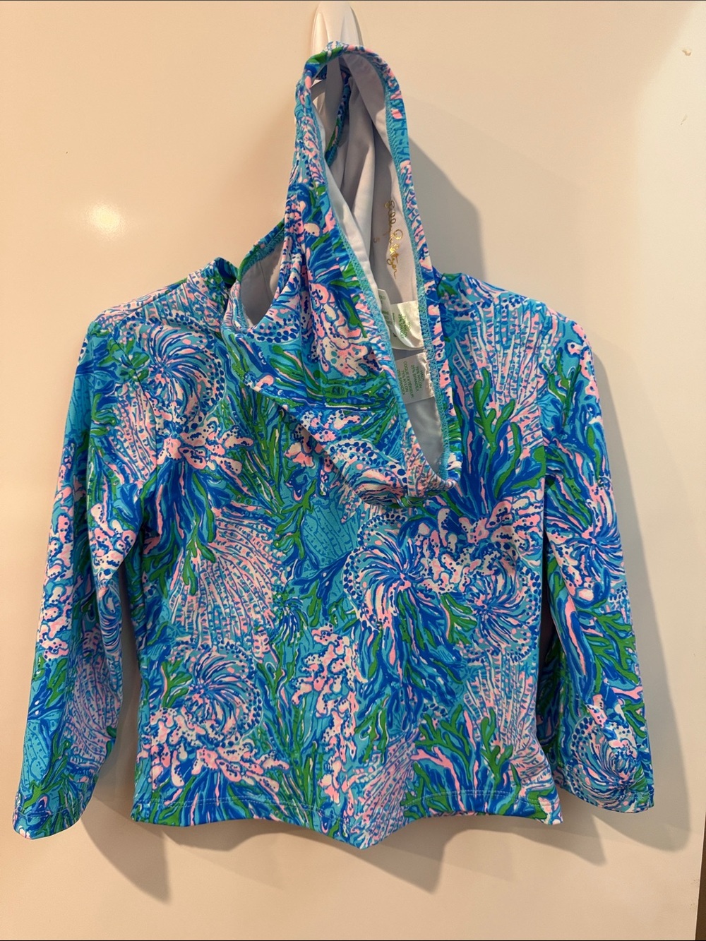 Lilly Pulitzer 2 piece swimsuit - rashgard top & bikini bottom